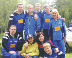Анатолий Толстов. Соревнования по ориентированию Урал-2005.