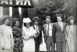 Свадьба Ольги и Андрея Лавровых. 1989 год.