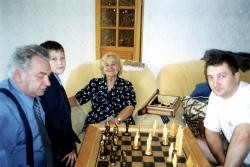 Толстовы: отец и сын. Шахматный турнир