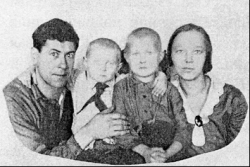Семья Улитиных, 1934 год.