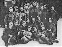 Служба в рядах Советской Армии. ГДР, г. Бернау. 1953 год.