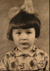 Галина Михайловна Перфильева, 3 года 8 мес. Фотография 20.12.1962.