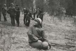 Толстова Ольга отдыхает, 1984 г.