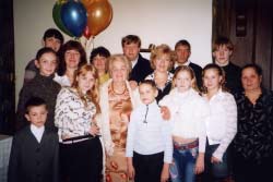 День рождения мамы — Татьяны Васильевны, кафе «Летний сад», 26.11.2006 г.