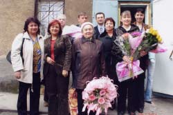 Встреча Елены из роддома