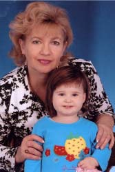 Елена Игоревна с дочкой Светой