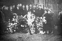 1960 г., похороны Соловьева Германа Владимировича (друга Толстова Игоря Александровича)