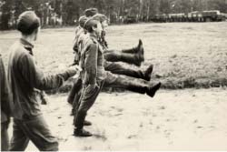Толстов И. А.: военные сборы, строевая подготовка в лагерях, 1959 г.